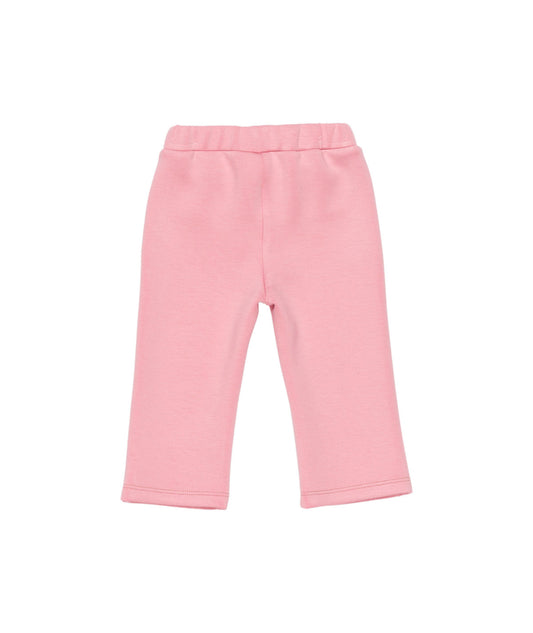 Girl Knit Pants with Bow Detail Pink / 9M