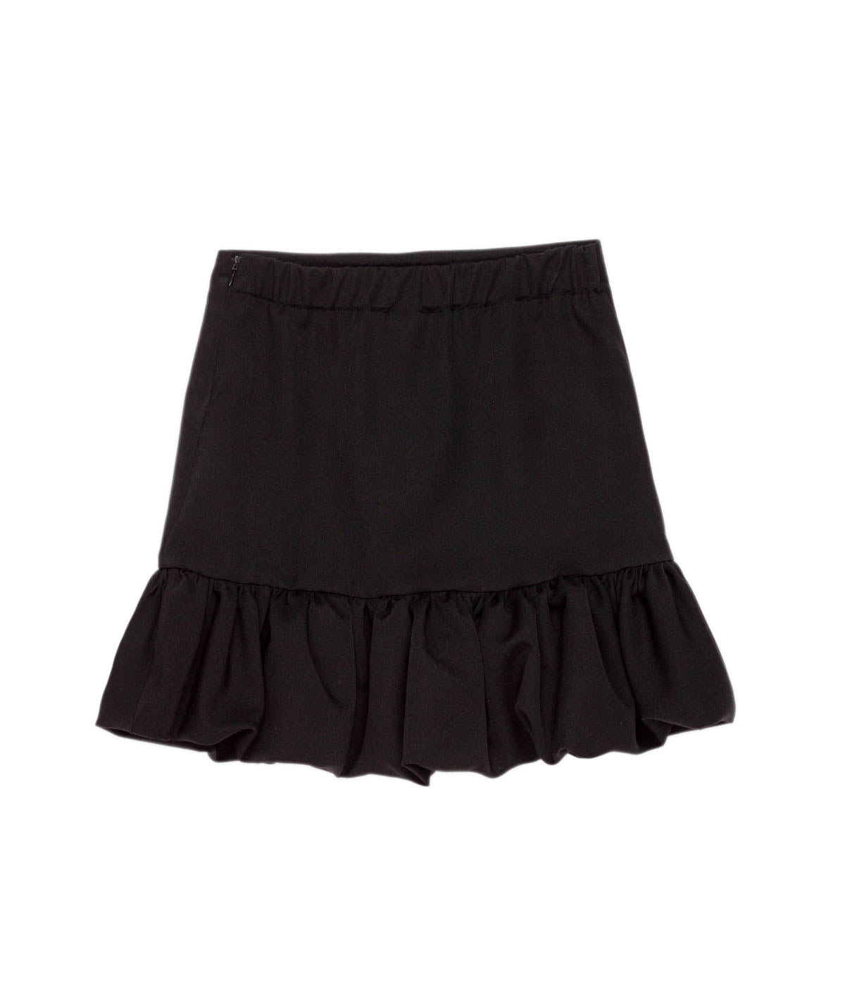 Ruffle Hem Skirt Black / 8Y