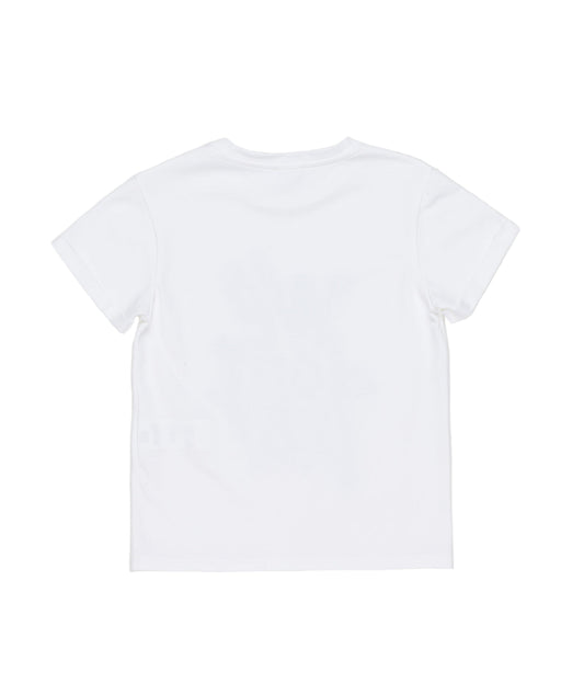 Lulu GirlGraphic T-Shirt with ÒWe DonÕt PlayÓ Print White / 8Y