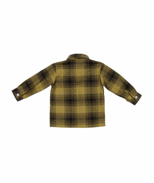 Boy Checkered Flannel Shirt