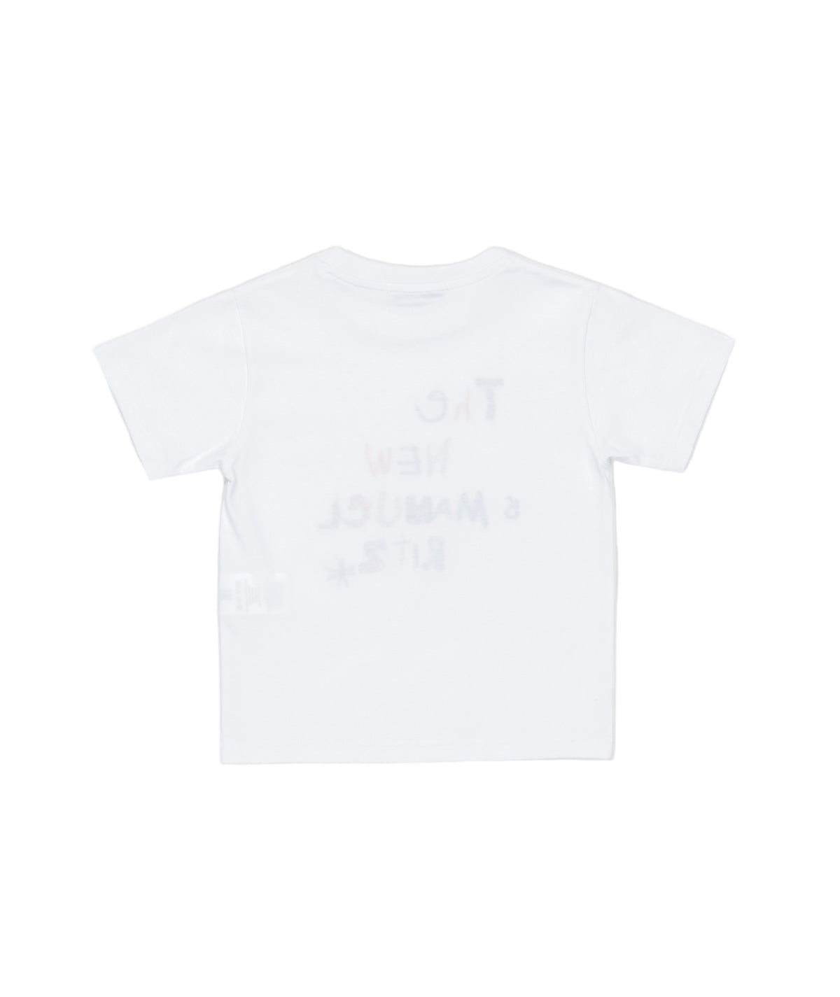 Boy Short Sleeve T-Shirt with Embroidered Print White / 8Y