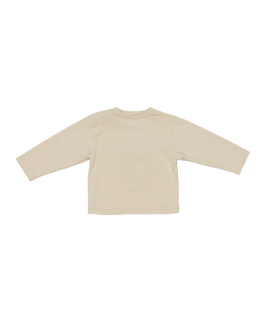 Boy Long Sleeve T-Shirt with Embroidered Character and Logo