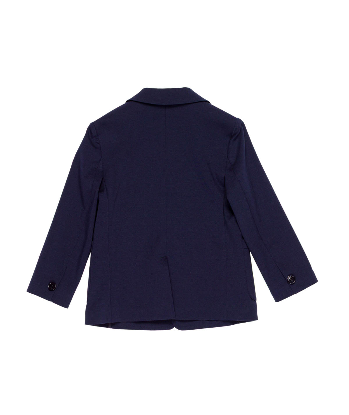 Boy Single-Breasted Blazer with Logo Detail Milk / 9M