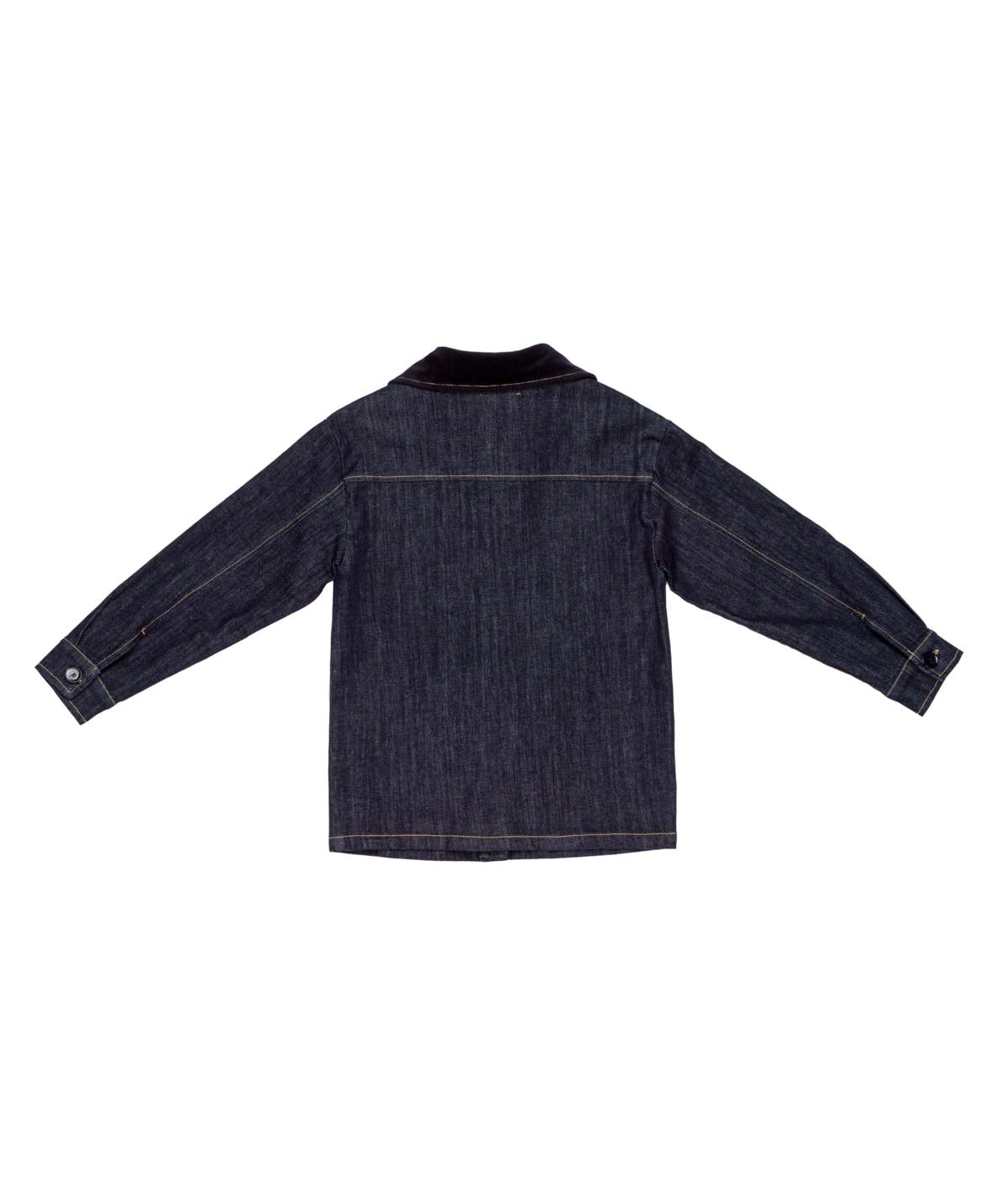 Boy Denim Shirt with Long Sleeves Blue / 8Y