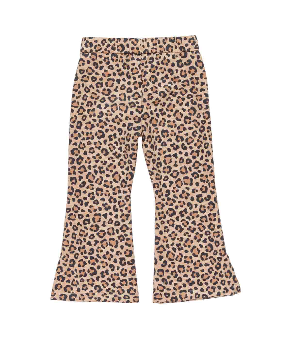 Girl Leopard Print Flared Pants Spotted / 7Y