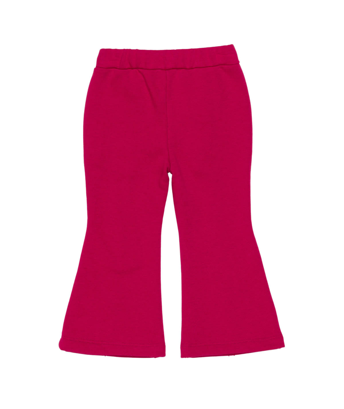 Girl Flared Pants with Elastic Waist Black / 7Y