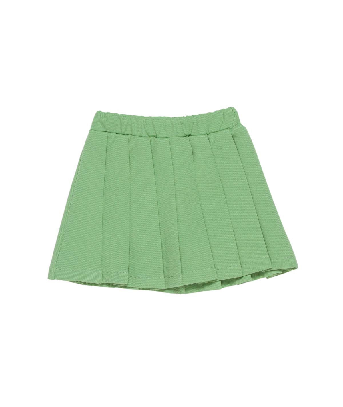 Girl Pleated Skirt with Drawstring Waist Sage / 7Y