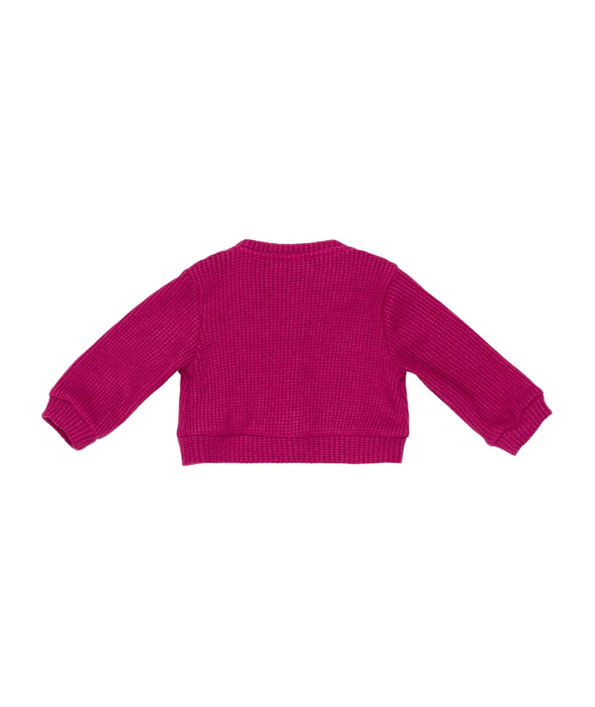 Ð Baby Knit Cardigan with Bear Patch Amaranth / 9M
