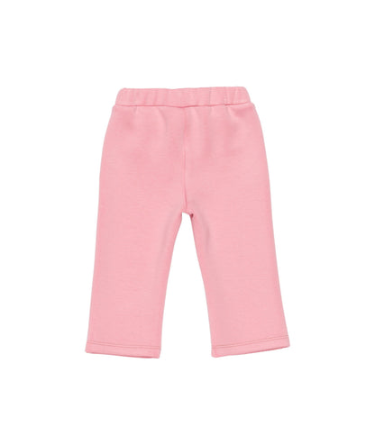 Girl Knit Pants with Bow Detail Pink / 9M