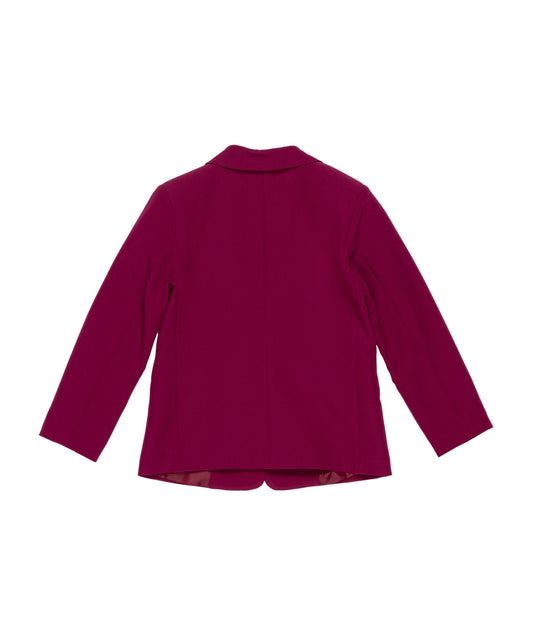 Girl Single-Breasted Blazer Plum / 8Y