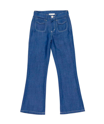 Girl Flared Denim Pants Denim / 8Y