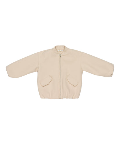 Girl Zip-Up Jacket with Flap Pockets Black / 8Y