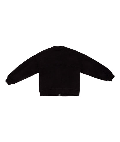 Girl Zip-Up Jacket with Stripe Detail Plum / 8Y