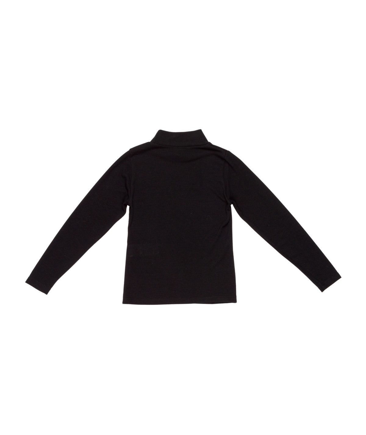 Girl Classic Black Turtleneck Top Off White / 8Y