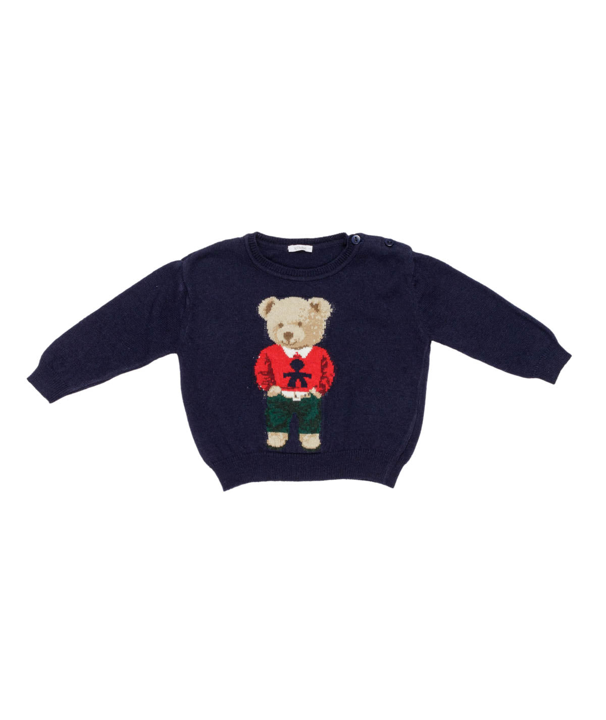 Classic Navy Baby Sweater Blue / 9M