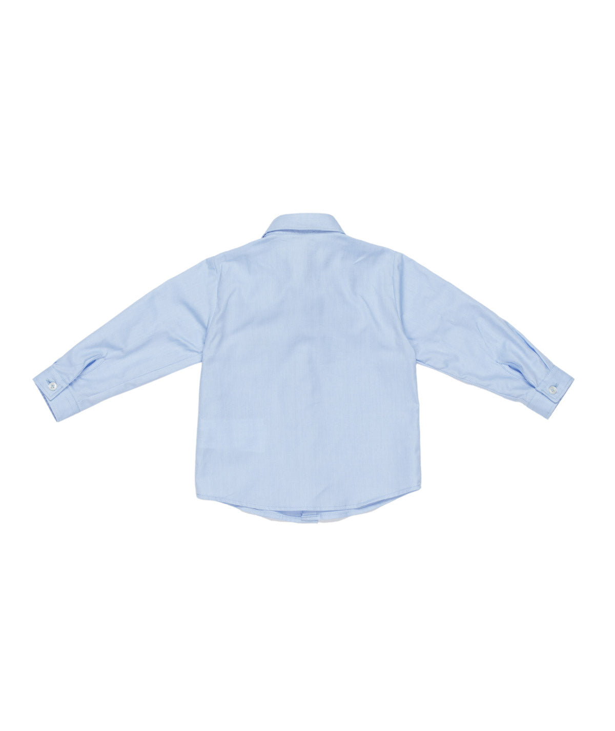 Baby Boy Light Blue Cotton Shirt with Embroidery Heavenly / 9M