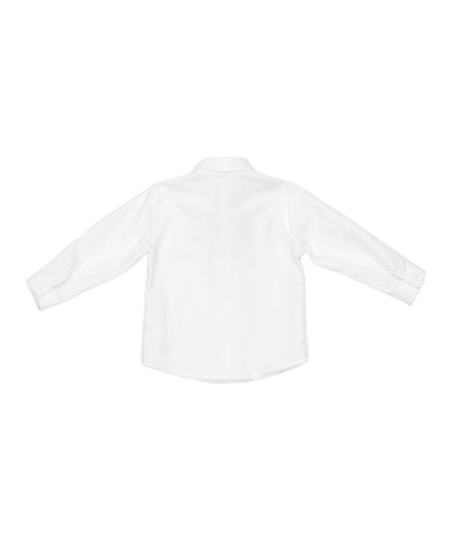 Baby Boy White Classic Shirt Off White / 9M