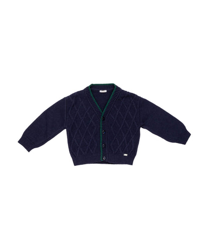 Baby Boy Cable Knit Cardigan Ð Navy Blue Blue / 9M