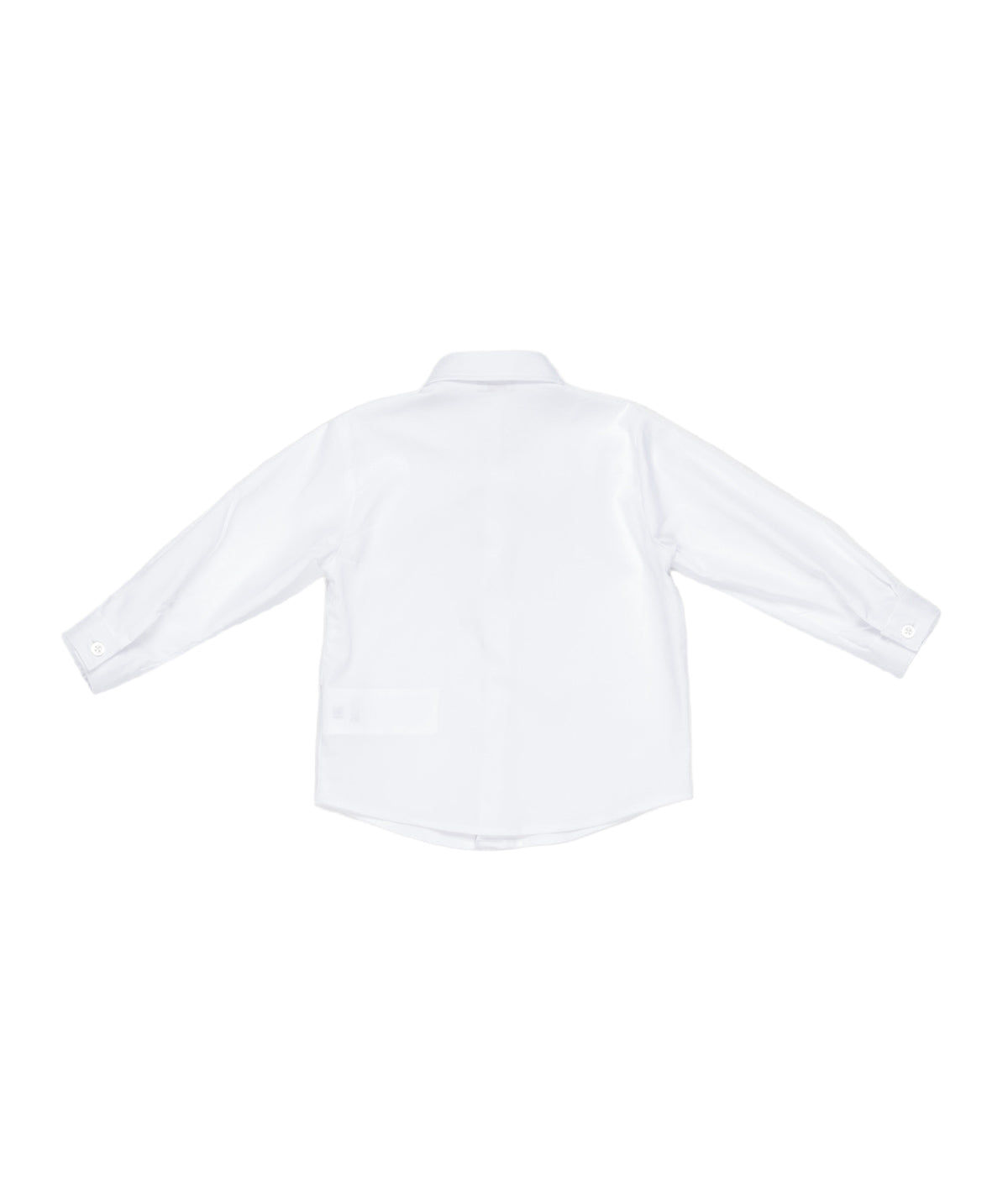 Baby Boy White Cotton Shirt White / 9M