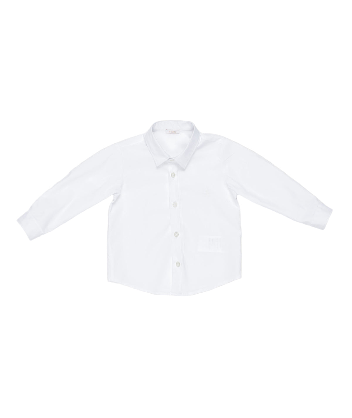 Baby Boy White Cotton Shirt White / 9M