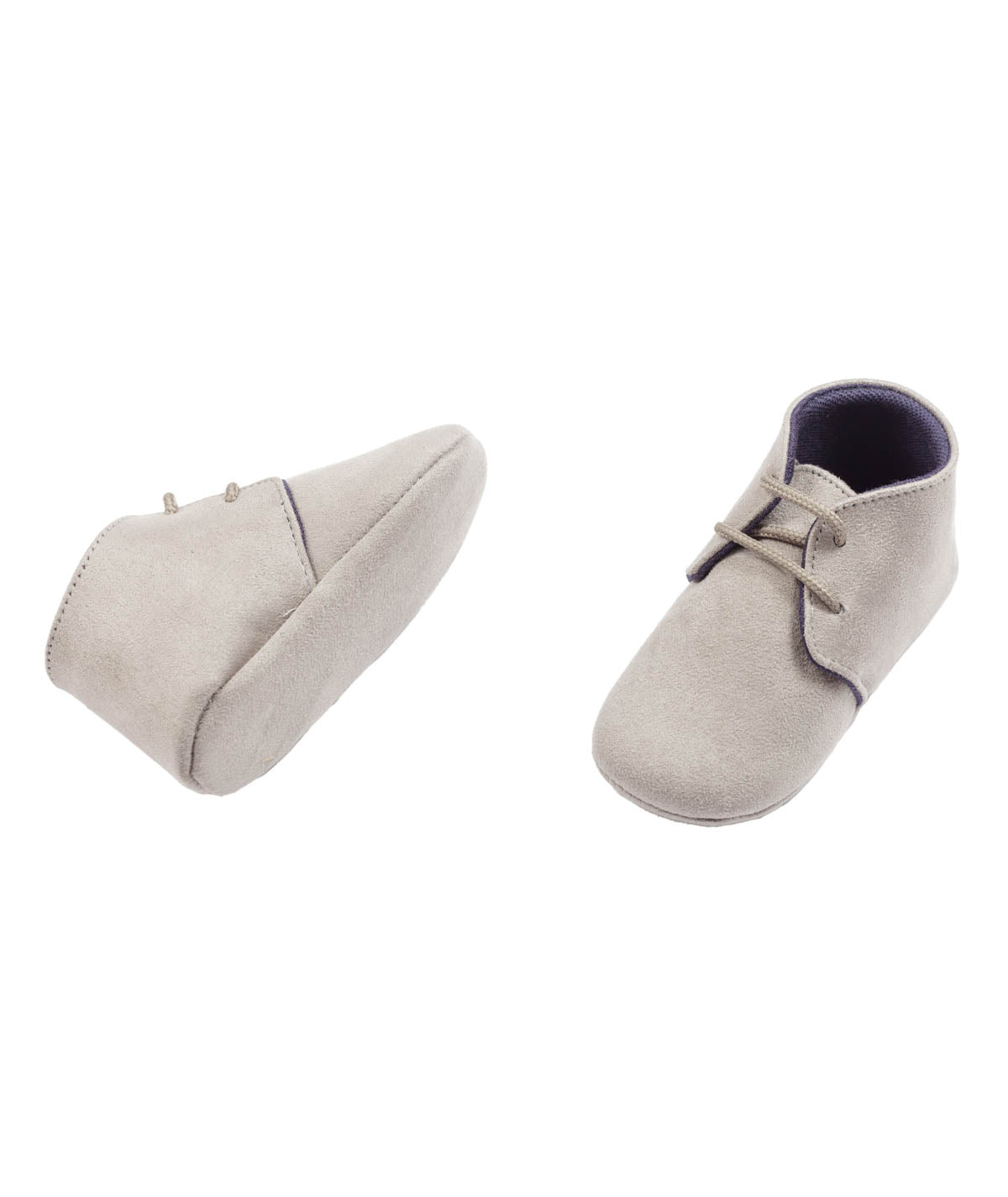 Baby Suede Booties Grey / 19N