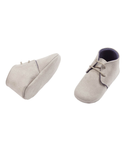 Baby Suede Booties Grey / 19N