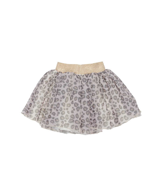 Baby Tulle Skirt with Animal Print Spotted / 9M
