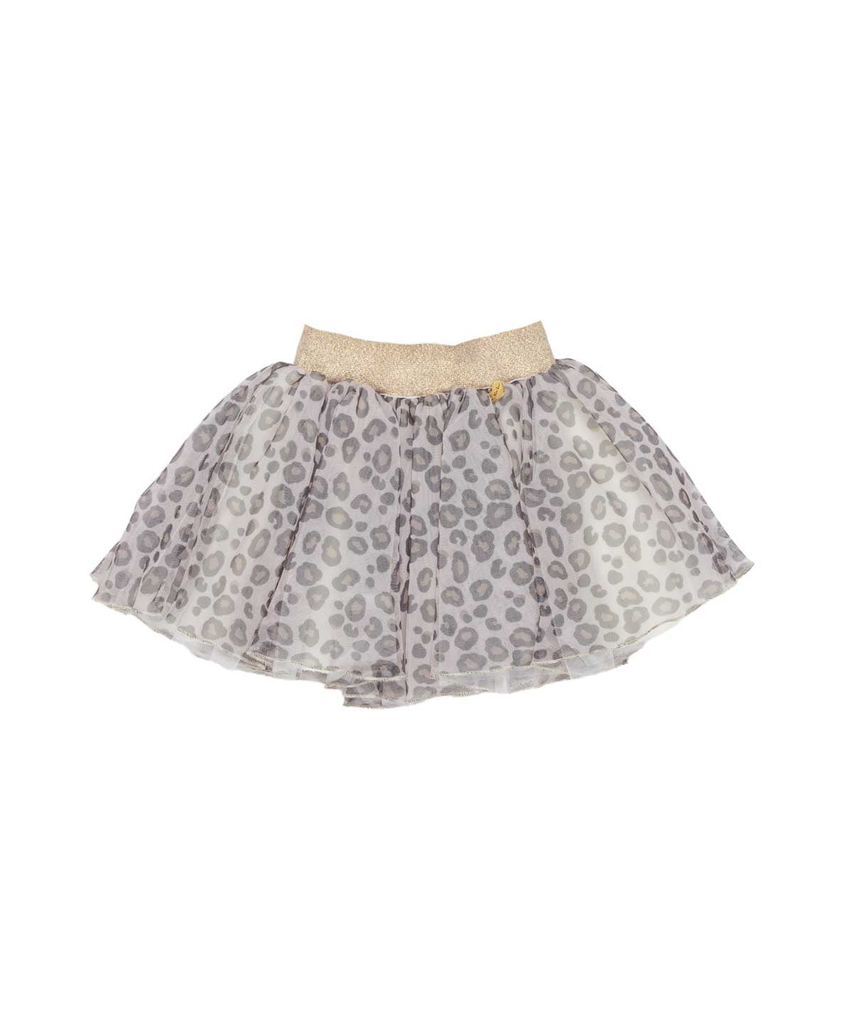 Baby Tulle Skirt with Animal Print Spotted / 9M
