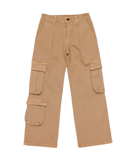 Multi-Pocket Cargo Pants Green / 8Y