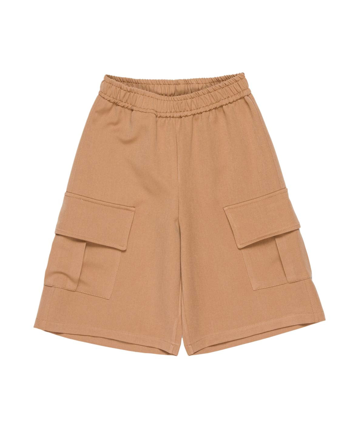 Cargo Shorts with Flap Pockets Black / 8Y