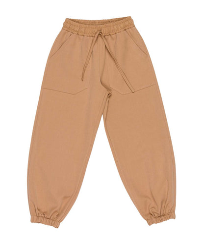 Jogger Pants with Drawstring Waist Black / 8Y