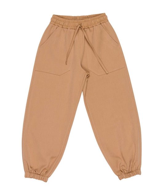 Jogger Pants with Drawstring Waist Black / 8Y