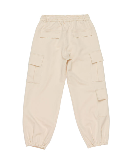 Cargo Jogger Pants with Pockets Black / 8Y