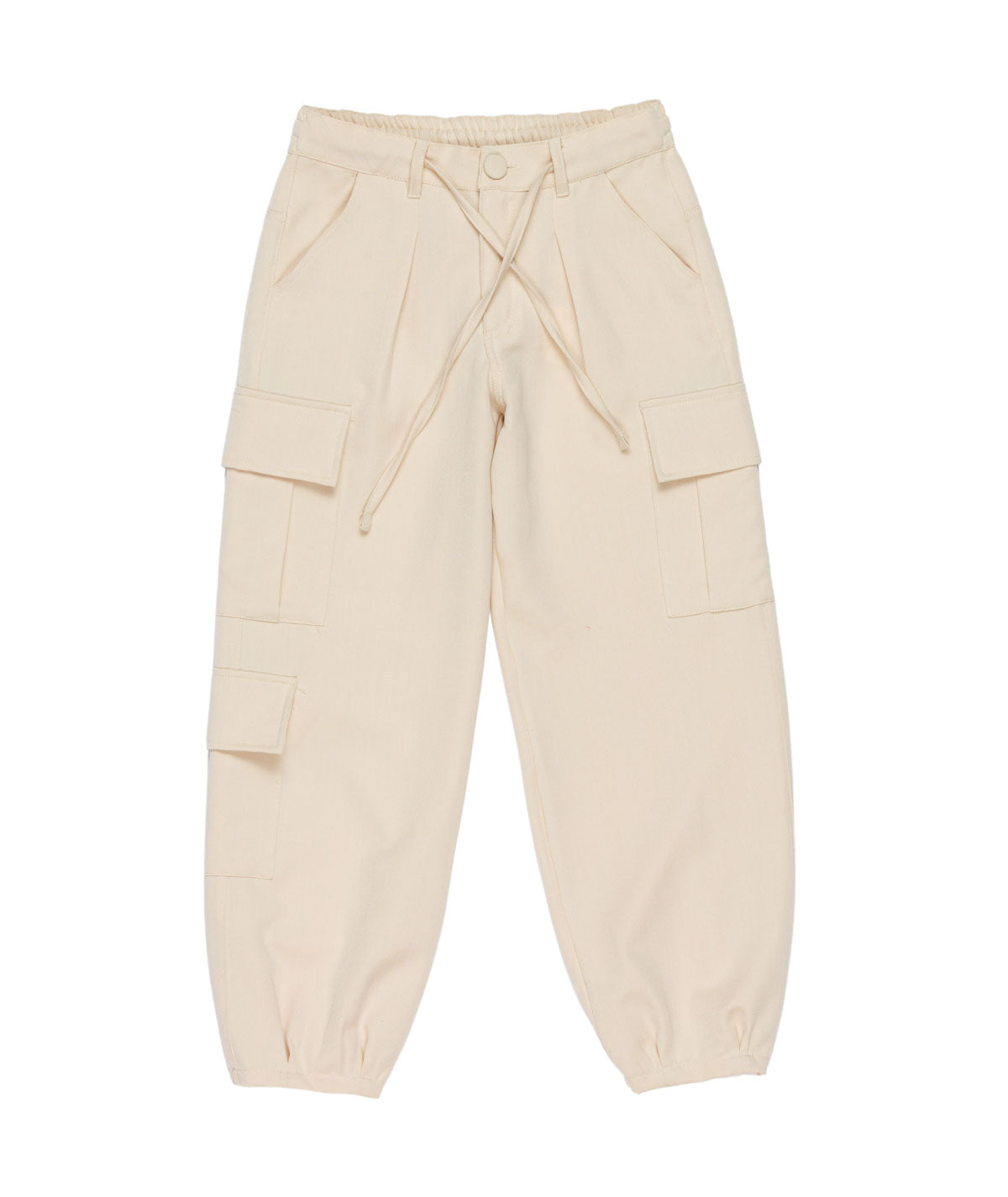 Cargo Jogger Pants with Pockets Black / 8Y