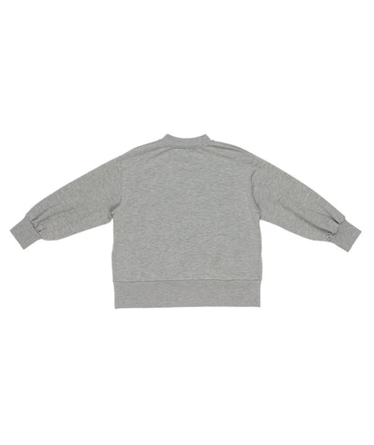 Sweatshirt with Crest Patch White / 8Y