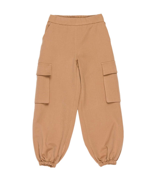 Cargo Jogger Pants with Elastic Hem Black / 8Y