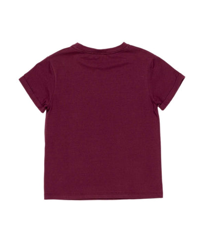 Lulu GirlGraphic T-Shirt with Slogan Print White / 8Y