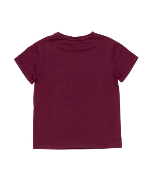 Lulu GirlGraphic T-Shirt with Slogan Print White / 8Y