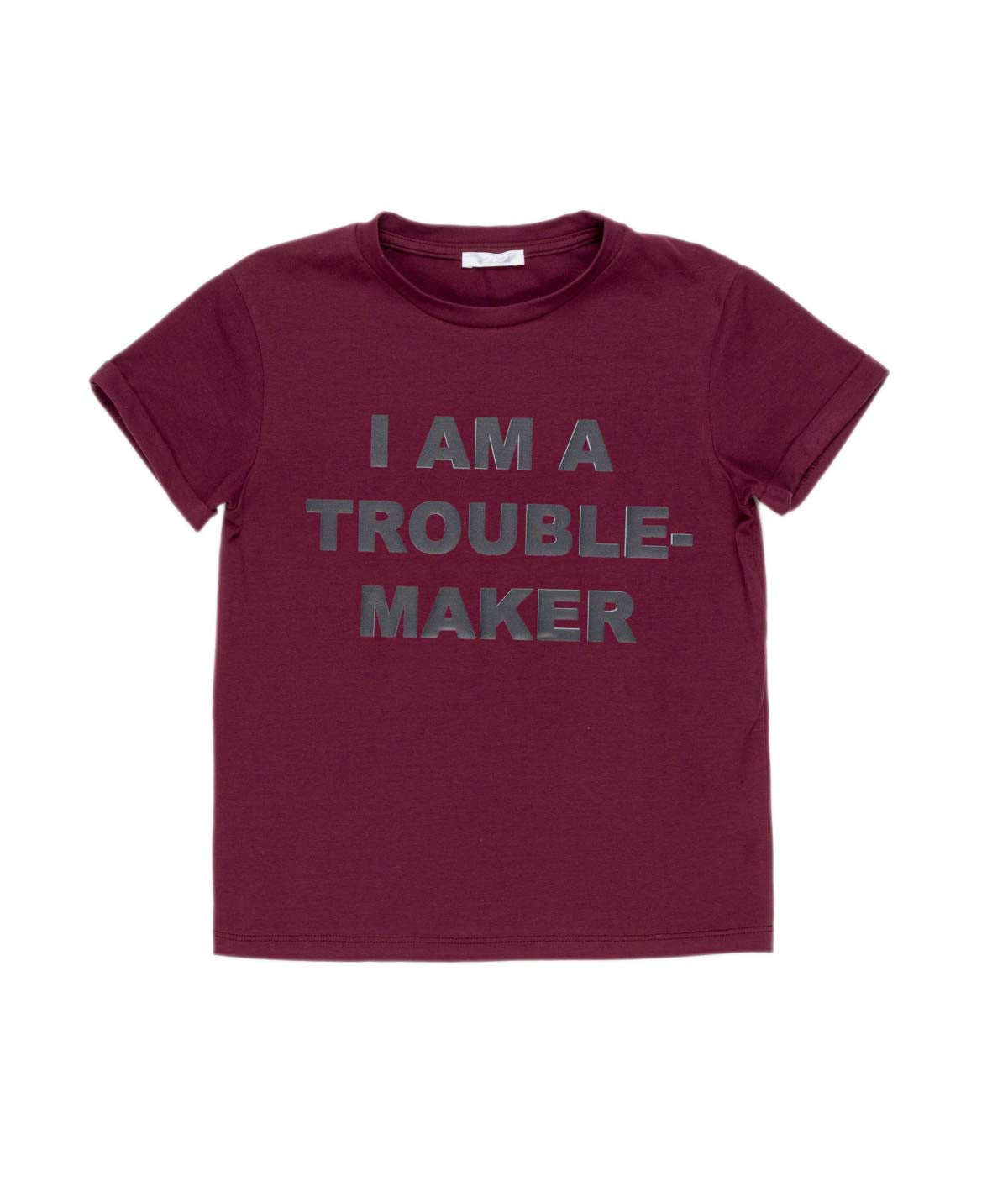 Lulu GirlGraphic T-Shirt with Slogan Print White / 8Y