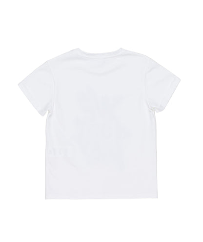 Lulu GirlGraphic T-Shirt with ÒWe DonÕt PlayÓ Print White / 8Y