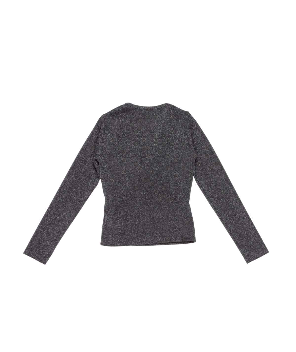 Girl Shimmer Long-Sleeve Top