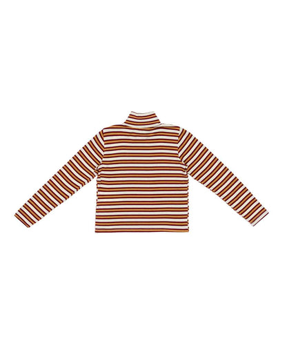 Striped Turtleneck Top Stripes / 8Y