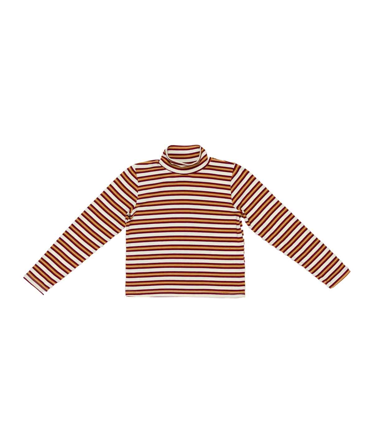 Striped Turtleneck Top Stripes / 8Y