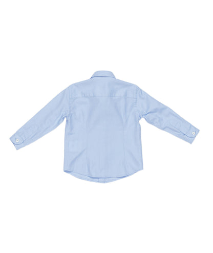 Boy Shirt with Embroidered Logo