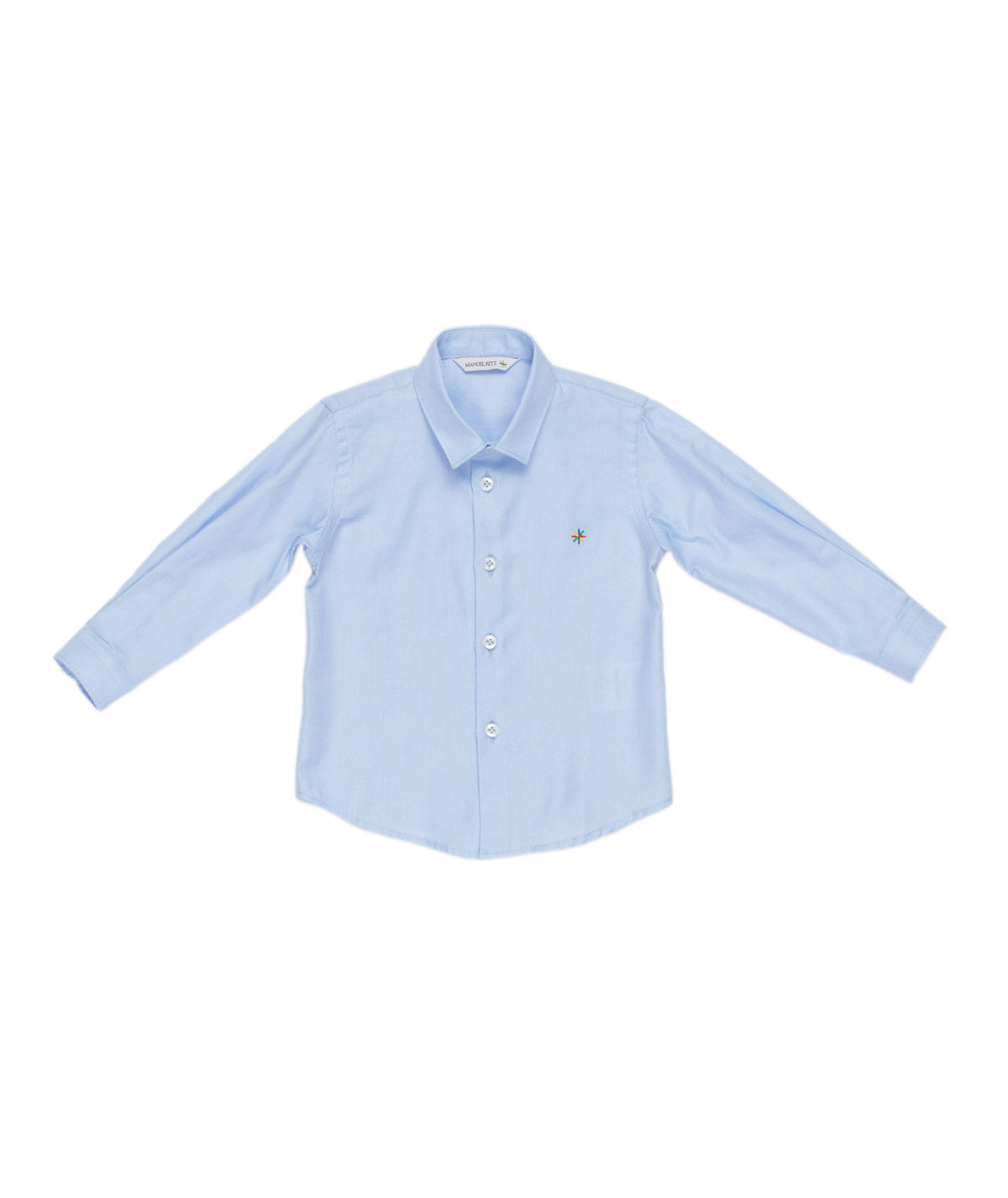 Boy Shirt with Embroidered Logo