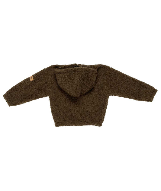 Boy Hooded Teddy Sweatshirt