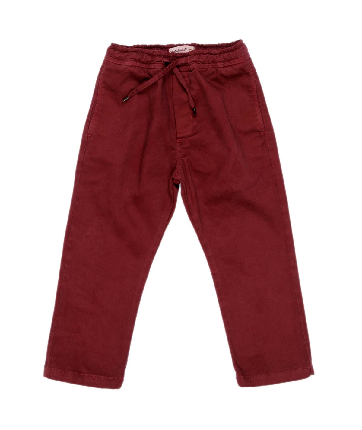 Boy Drawstring Pants Military Green / 8Y