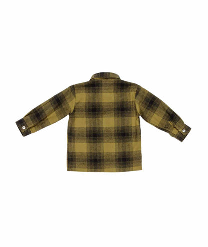 Boy Checkered Flannel Shirt