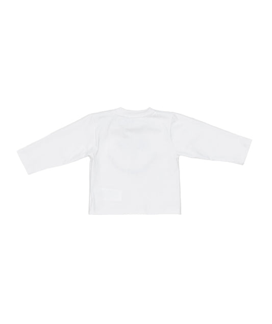 Boy ÒDonÕt Forget to SmileÓ Long-Sleeve T-Shirt White-Blue / 9M