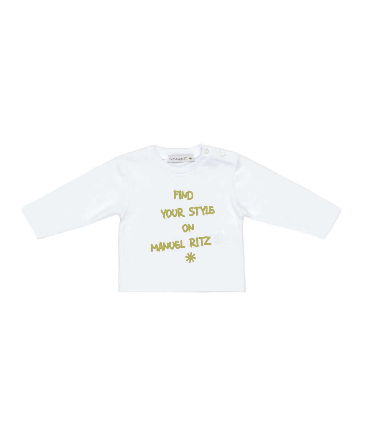 Boy Long Sleeve Slogan T-Shirt